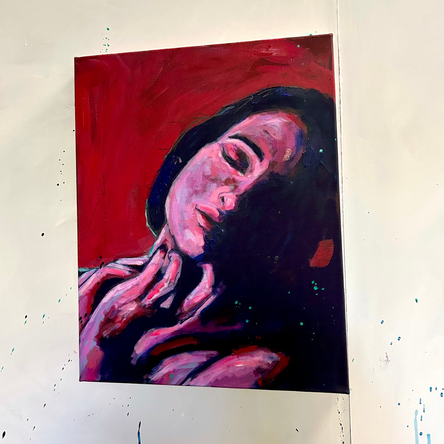 If She Spoke Live - Study Paintings