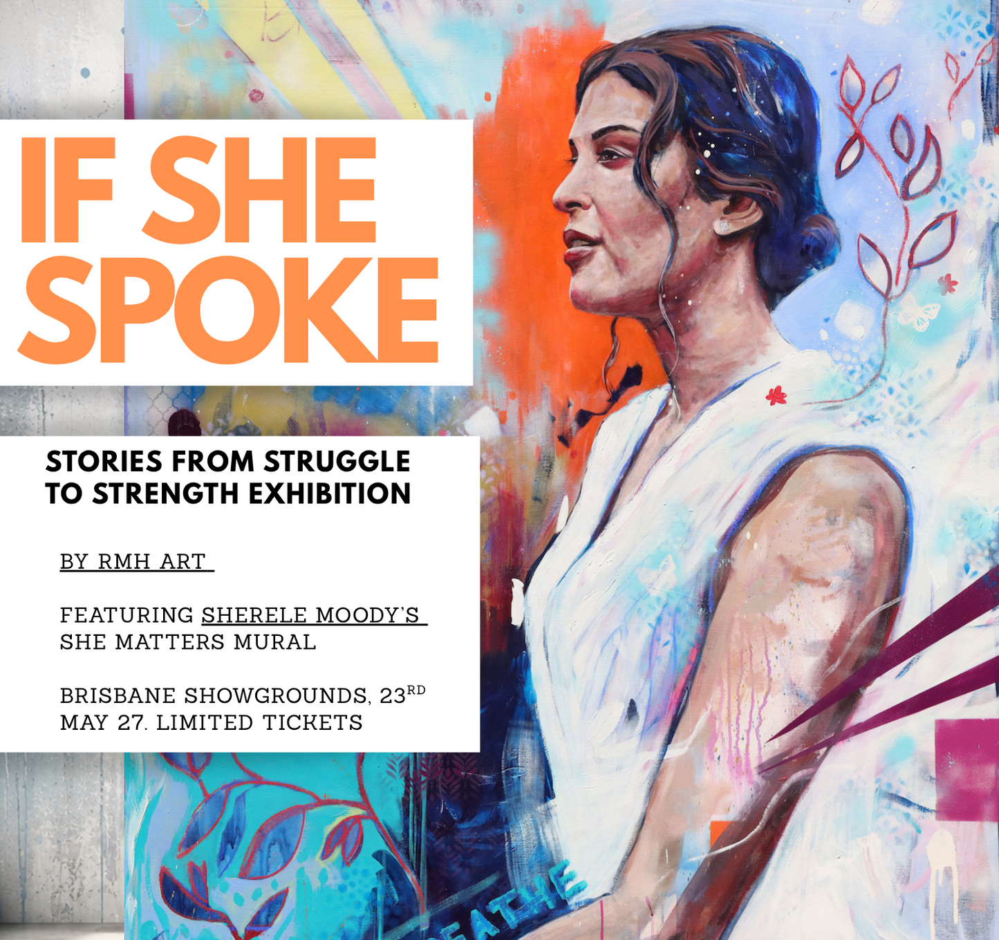 Support If She Spoke Exhibition