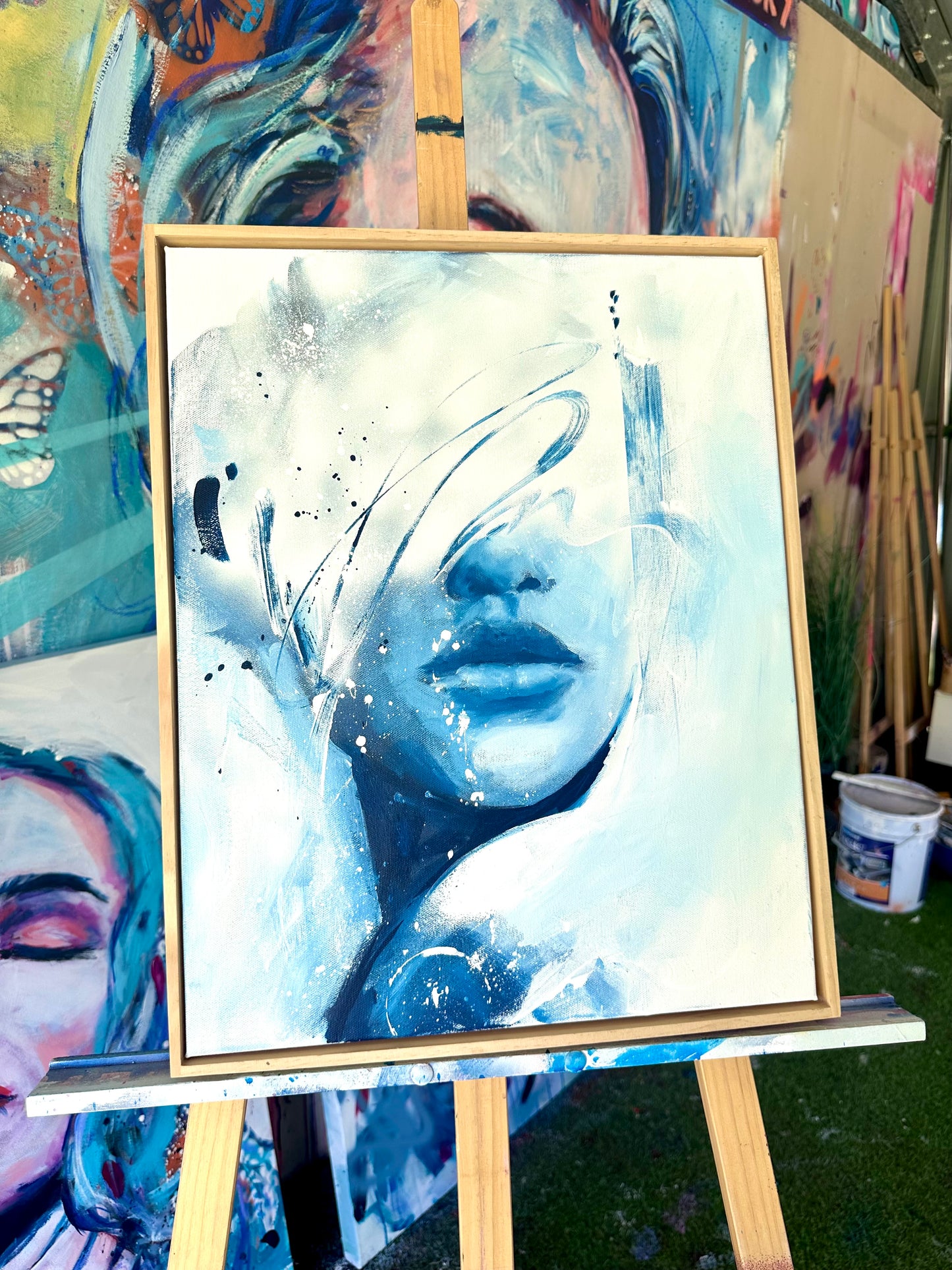 'Breeze Through Me' Original Limited Edition Painting