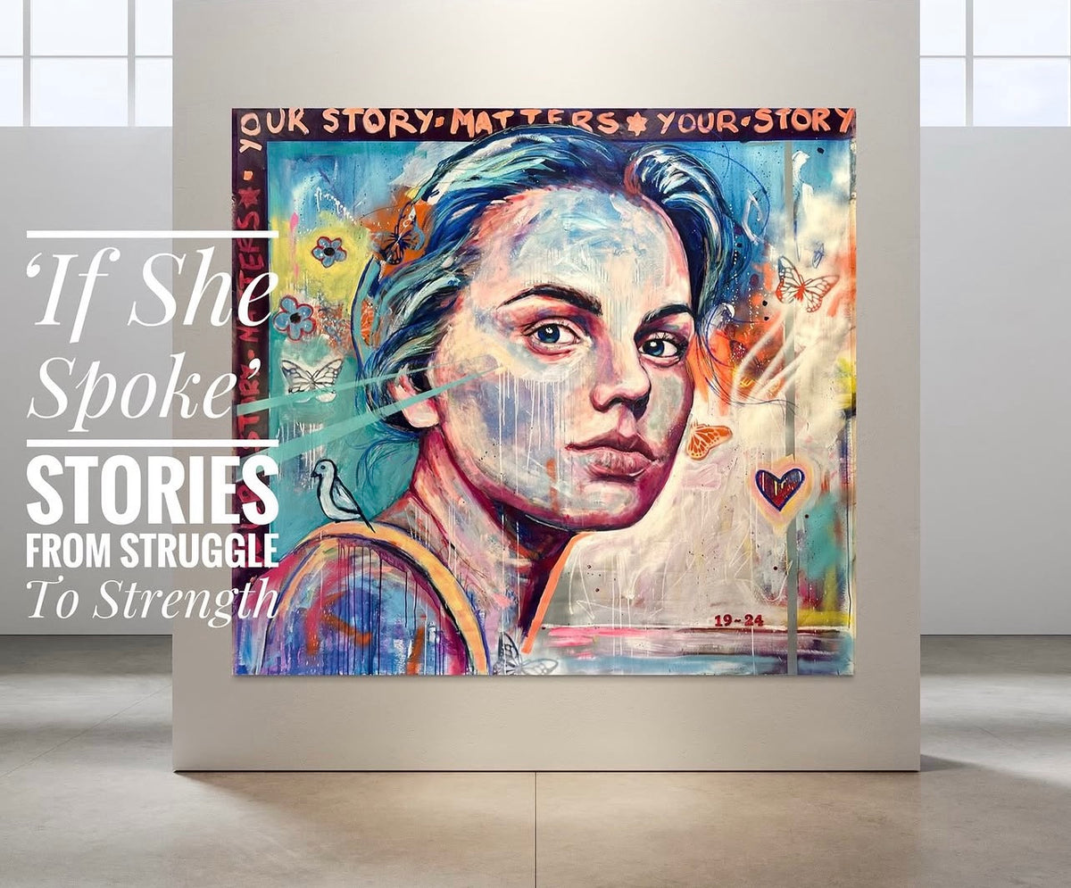 If She Spoke Original Painting