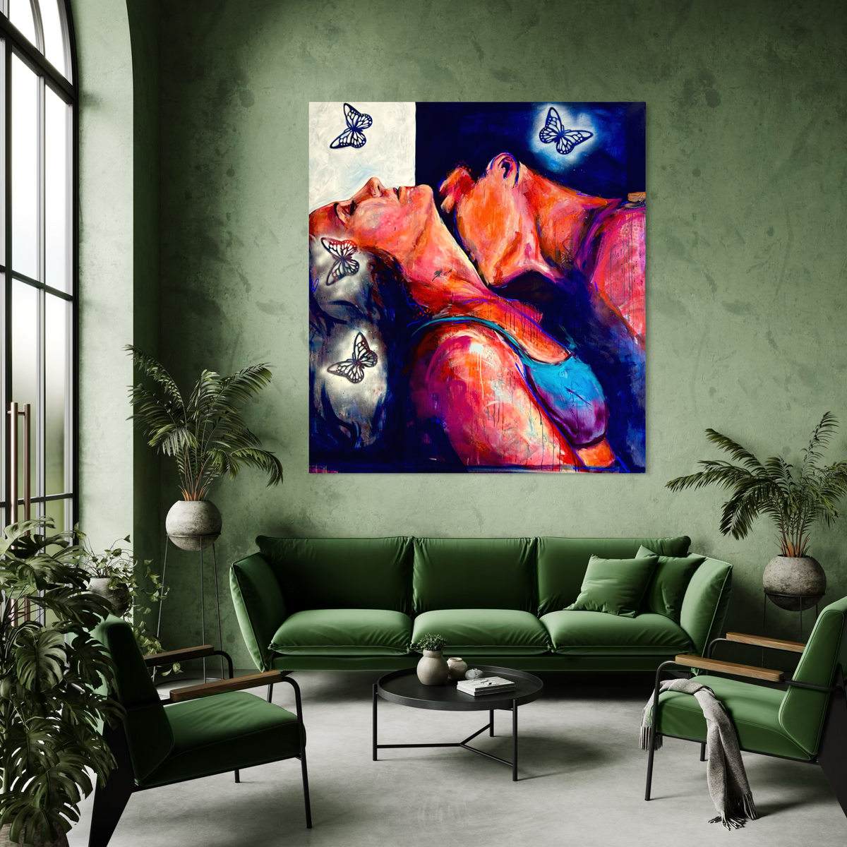 Give Me Butterflies Limited Edition Original Painting