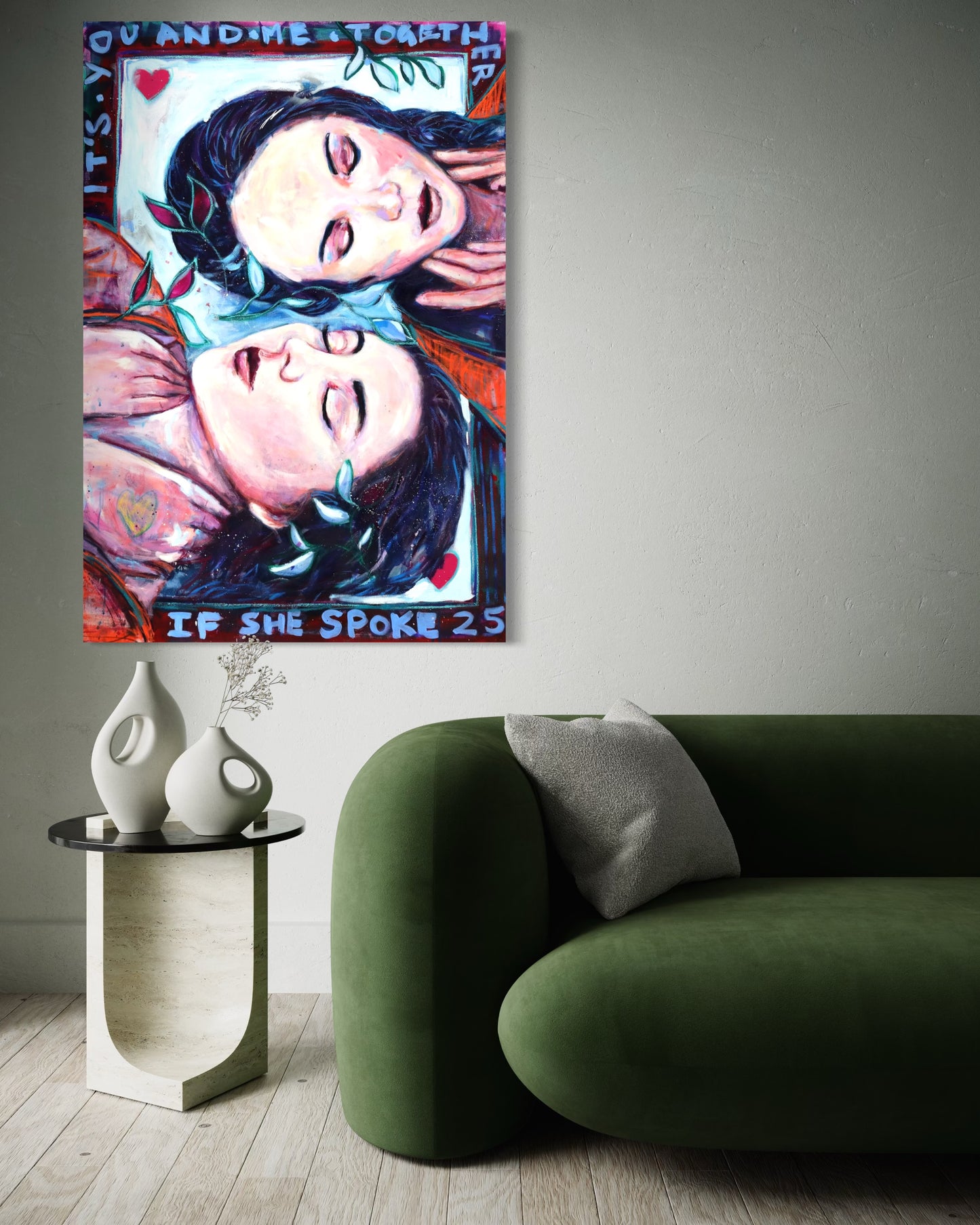 Raffle Painting - Raising Funds for the Woman's Crisis Support Centre