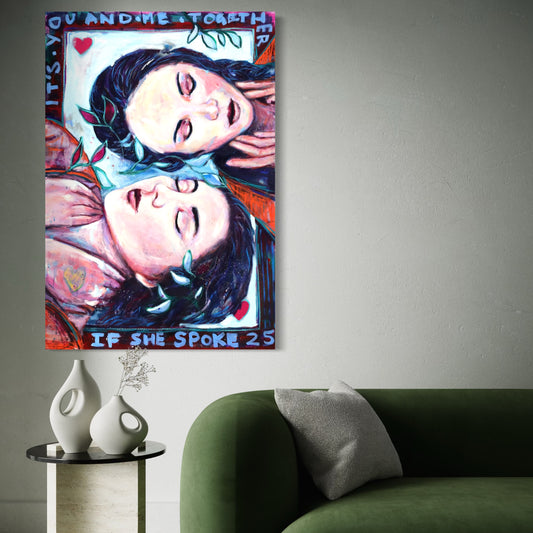 Raffle Painting - Raising Funds for the Woman's Crisis Support Centre
