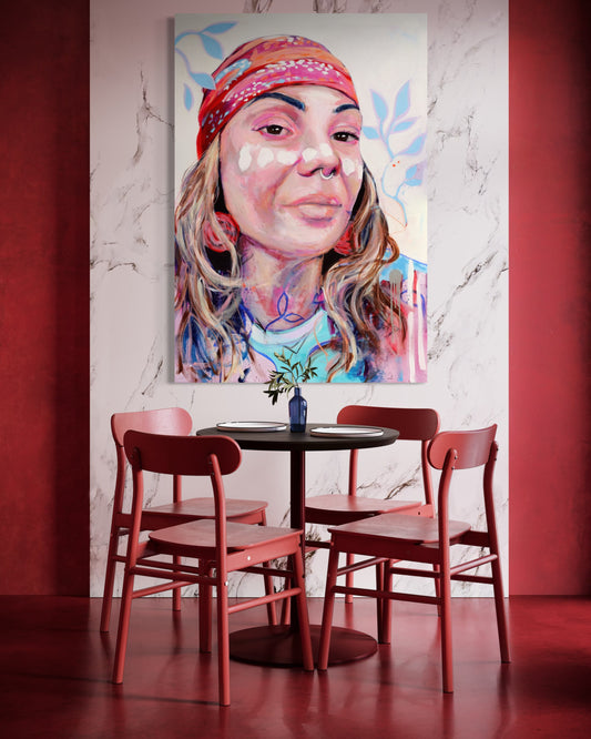 Cassandra Original Limited Edition Painting