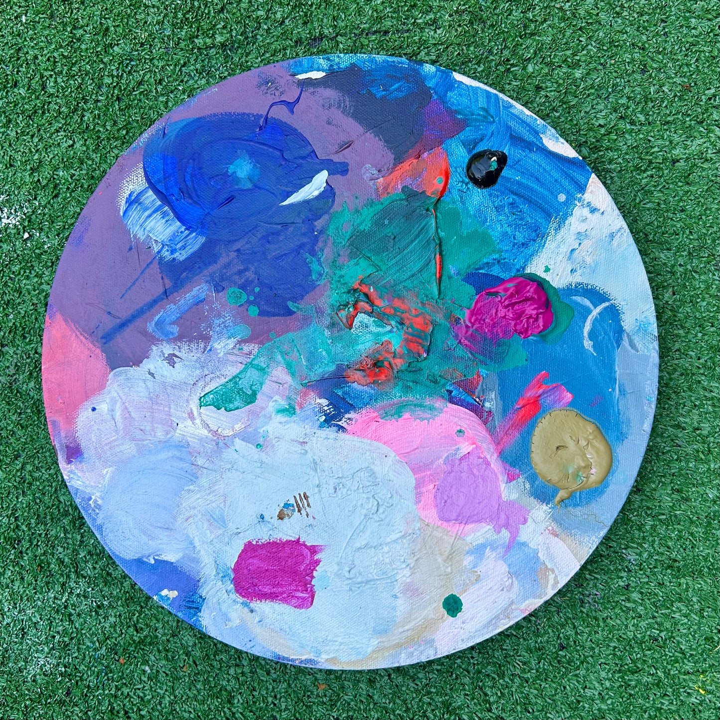 Paint Palette Original Artwork 003