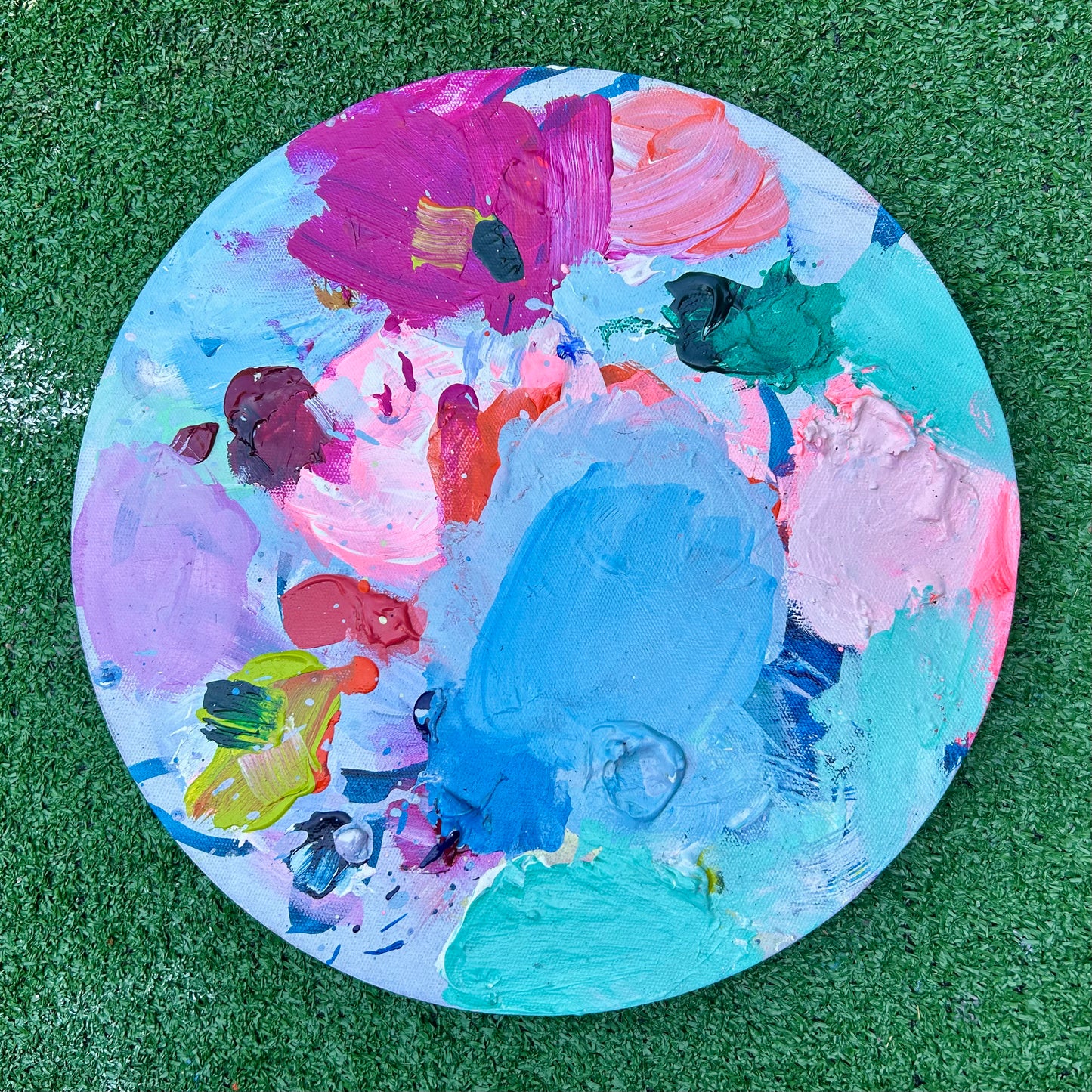 Paint Palette Original Artwork