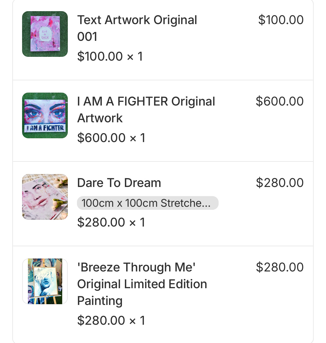 Custom Payment Plan