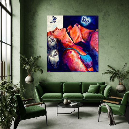 Give Me Butterflies Limited Edition Original Painting