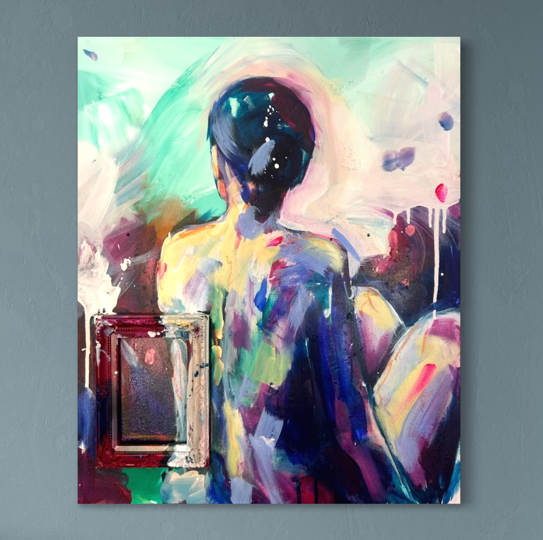Over The Mountains Original Limited Edition Painting