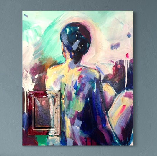 Over The Mountains Original Limited Edition Painting