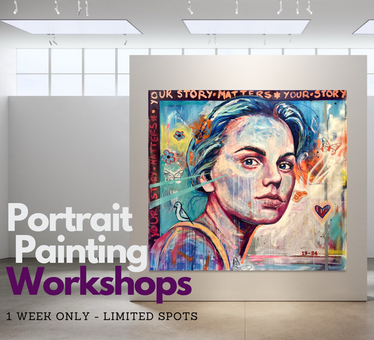 1 Week of Portrait Painting Workshops by RMH ART